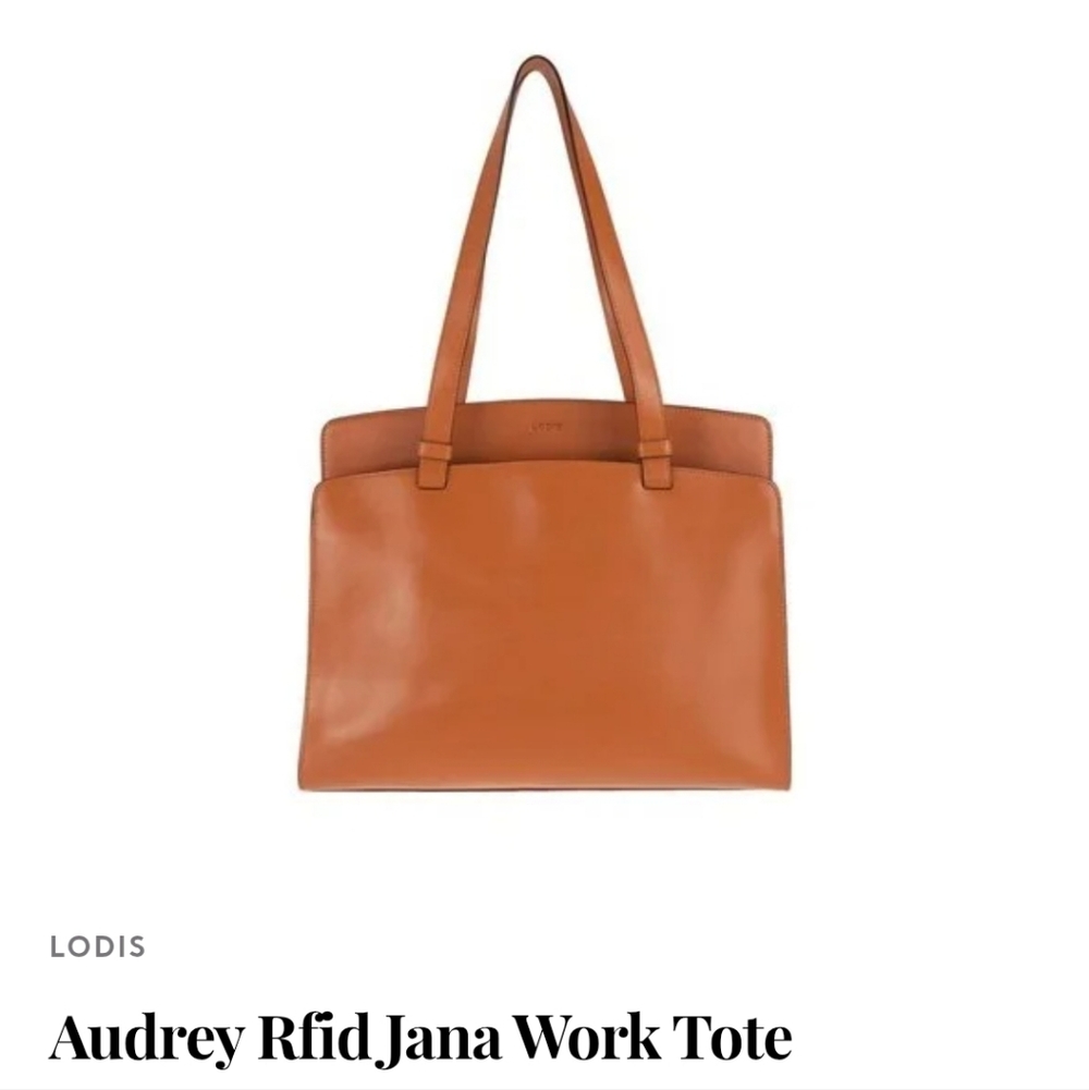 Lodis Audrey RFID Jana Tote, Toffee